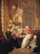 Francois Boucher The Breakfast oil on canvas